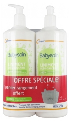 Cooper Babysoin Oleo-Limestone Liniment 2 x 750 ml Pack + 1 Cesta de Almacenamiento Disponible Cooper Babysoin Oleo-Limestone Liniment 2 x 750 ml Pack + 1 Cesta de Almacenamiento Disponible