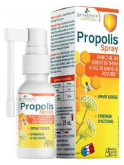 Les 3 Chênes Propolis Issue de la Ruche Spray Gorge 25 ml Les 3 Chênes Propolis Issue de la Ruche Spray Gorge 25 ml