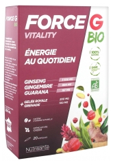 Nutrisanté Force G Organic Vitality Daily Energy 20 Phials Nutrisanté Force G Organic Vitality Daily Energy 20 Phials