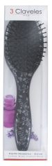 3 Claveles Fancy Black Pneumatic Brush 22.5cm 3 Claveles Fancy Black Pneumatic Brush 22.5cm