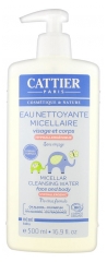 Cattier Baby Hypoallergenic Micellar Cleansing Water 500ml Cattier Baby Hypoallergenic Micellar Cleansing Water 500ml