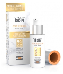 Isdin FotoUltra Alter Reparatur Fusion Wasser Textur SPF 50 50 ml Isdin FotoUltra Alter Reparatur Fusion Wasser Textur SPF 50 50 ml