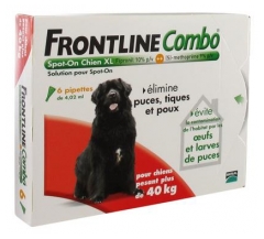 Frontline Combo Dog Size XL (40-60kg) 6 Pipettes Frontline Combo Dog Size XL (40-60kg) 6 Pipettes