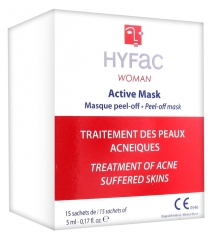 Hyfac Woman Active Mask Acne-Prone Treatment 15 Sachets Hyfac Woman Active Mask Acne-Prone Treatment 15 Sachets