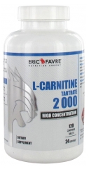 Eric Favre L-Carnitine Tartrate 2000 High Concentration 120 Comprimés Eric Favre L-Carnitine Tartrate 2000 High Concentration 120 Comprimés
