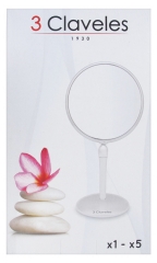 3 Claveles Magnifying Mirror Swivel Base 3 Claveles Magnifying Mirror Swivel Base
