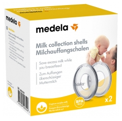 Medela 2 Coupelles Recueil-Lait Medela 2 Coupelles Recueil-Lait