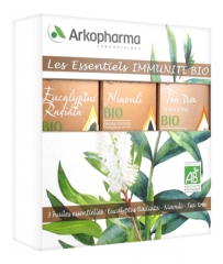 Arkopharma The Immunity Essentials Organic 3 Essential Oils Arkopharma The Immunity Essentials Organic 3 Essential Oils