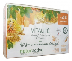 Naturactive Vitalité Lot de 2 x 20 Sticks Fluides Naturactive Vitalité Lot de 2 x 20 Sticks Fluides