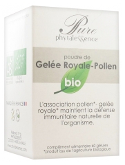 Phytalessence Pure Gelée Royale Pollen Bio 60 Gélules Phytalessence Pure Gelée Royale Pollen Bio 60 Gélules