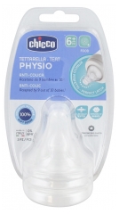 Chicco Physio 2 Teats Meal Flow 6 Months and +