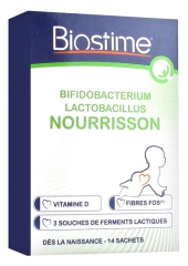 Biostime Bifidobacterium Lactobacillus Nourrisson 14 Sachets Biostime Bifidobacterium Lactobacillus Nourrisson 14 Sachets