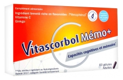 Vitascorbol Mémo+ 60 Gélules Vitascorbol Mémo+ 60 Gélules