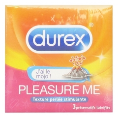 Durex Pleasure Me 3 Préservatifs Durex Pleasure Me 3 Préservatifs