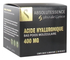 Phytalessence Acide Hyaluronique 400 mg 30 Gélules Phytalessence Acide Hyaluronique 400 mg 30 Gélules