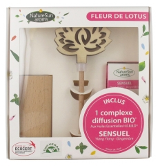 NatureSun Aroms Conjunto Aromático de la Flor de Loto + Complejo Orgánico de Difusión Sensual 10 ml NatureSun Aroms Conjunto Aromático de la Flor de Loto + Complejo Orgánico de Difusión Sensual 10 ml