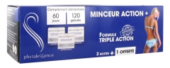 Phytalessence Minceur Action+ Lot de 3 x 40 Gélules Phytalessence Minceur Action+ Lot de 3 x 40 Gélules