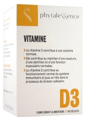 Phytalessence Vitamine D3 60 Gélules Phytalessence Vitamine D3 60 Gélules