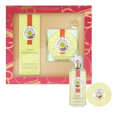 Roger & Gallet Coffret 2020 Fleur d'Osmanthus Eau Parfumée Bienfaisante 100 ml + Savon Parfumé 100 g Offert Roger & Gallet Coffret 2020 Fleur d'Osmanthus Eau Parfumée Bienfaisante 100 ml + Savon Parfumé 100 g Offert