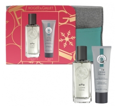 Roger & Gallet Kit 2020 L'Homme Cedar Eau de Toilette 100ml + Mint Body Face & Hair Shower Gel 50ml Offered Roger & Gallet Kit 2020 L'Homme Cedar Eau de Toilette 100ml + Mint Body Face & Hair Shower Gel 50ml Offered