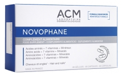 Laboratoire ACM Novophane 60 Vegetable Capsules Laboratoire ACM Novophane 60 Vegetable Capsules