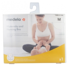 Medela Soutien-Gorge de Grossesse et d'Allaitement Blanc Medela Soutien-Gorge de Grossesse et d'Allaitement Blanc