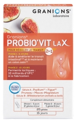 Granions Probio'Vit Lax 20 Gélules Granions Probio'Vit Lax 20 Gélules