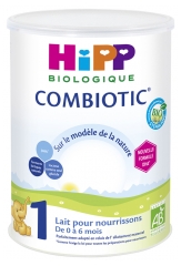 HiPP Combiotic 1 Infant Milk 0-6 Months Organic 800g HiPP Combiotic 1 Infant Milk 0-6 Months Organic 800g