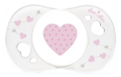 Luc et Léa Silicon Soother Symmetrical 0 - 2 Months Luc et Léa Silicon Soother Symmetrical 0 - 2 Months