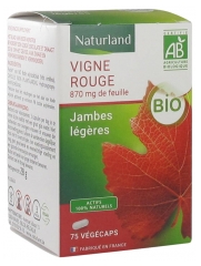 Naturland Vigne Rouge Bio 75 Végécaps