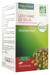 Naturland Soy Lecithin Organic 160 Capsules Naturland Soy Lecithin Organic 160 Capsules