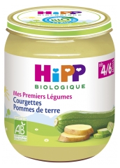 HiPP Mes Premiers Légumes Courgettes Pommes de Terre dès 4/6 Mois Bio 125 g HiPP Mes Premiers Légumes Courgettes Pommes de Terre dès 4/6 Mois Bio 125 g