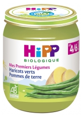 HiPP Mis Primeras Verduras Judías Verdes y Patatas desde 4/6 Meses Bio 125 g HiPP Mis Primeras Verduras Judías Verdes y Patatas desde 4/6 Meses Bio 125 g