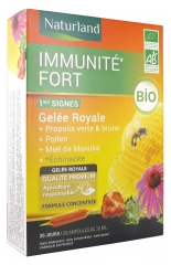 Naturland Immunity Strong 1st Signs Organic 20 Phials of 10ml Naturland Immunity Strong 1st Signs Organic 20 Phials of 10ml