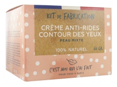 C'est Moi Qui l'Ai Fait Kit de Fabrication Crème Anti-Rides Contour des Yeux 60 g C'est Moi Qui l'Ai Fait Kit de Fabrication Crème Anti-Rides Contour des Yeux 60 g