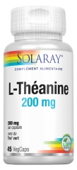 Solaray L-Théanine 200mg 45 Vegetable Gel-Caps Solaray L-Théanine 200mg 45 Vegetable Gel-Caps