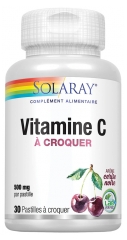 Solaray Vitamin C 500mg 30 Tablets to Crunch Solaray Vitamin C 500mg 30 Tablets to Crunch