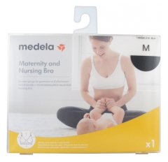 Medela Soutien-Gorge de Grossesse et d'Allaitement Noir Medela Soutien-Gorge de Grossesse et d'Allaitement Noir