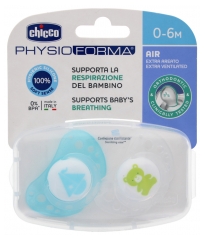Chicco Physio Forma Air 2 Sucettes Silicone 0-6 Mois Chicco Physio Forma Air 2 Sucettes Silicone 0-6 Mois