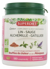 Super Diet Quatuor Organic Sage Menopause 180 Tablets Super Diet Quatuor Organic Sage Menopause 180 Tablets