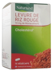 Naturland Levure de Riz Rouge 75 Végécaps Naturland Levure de Riz Rouge 75 Végécaps