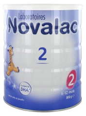 Novalac 2 6-12 Mois 800 g Novalac 2 6-12 Mois 800 g