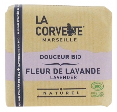 La Corvette Sanfte Bio-Lavendelblüten-Seife 100 g La Corvette Sanfte Bio-Lavendelblüten-Seife 100 g
