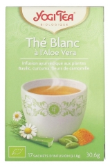 Yogi Tea Thé Blanc à l'Aloe Vera 17 Sachets Yogi Tea Thé Blanc à l'Aloe Vera 17 Sachets