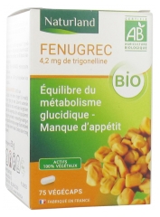 Naturland Fenugreek Organic 75 Vegecaps Naturland Fenugreek Organic 75 Vegecaps