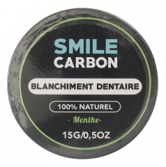 Smile Carbon Blanchiment Dentaire Menthe 15 g Smile Carbon Blanchiment Dentaire Menthe 15 g