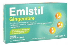 Therabel Emistil Gingembre 20 Mini Capsules Therabel Emistil Gingembre 20 Mini Capsules