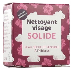Lamazuna Nettoyant Visage Solide Peau Sèche à Sensible Hibiscus 27 ml Lamazuna Nettoyant Visage Solide Peau Sèche à Sensible Hibiscus 27 ml