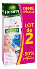 Humer Hygiène du Nez Bébé et Enfant Lot de 2 x 150 ml Offre Spéciale Humer Hygiène du Nez Bébé et Enfant Lot de 2 x 150 ml Offre Spéciale