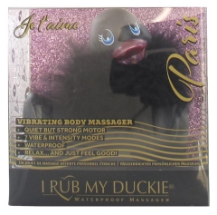 Big Teaze Toys Swarovski Black Vibrating Duck Big Teaze Toys Swarovski Black Vibrating Duck